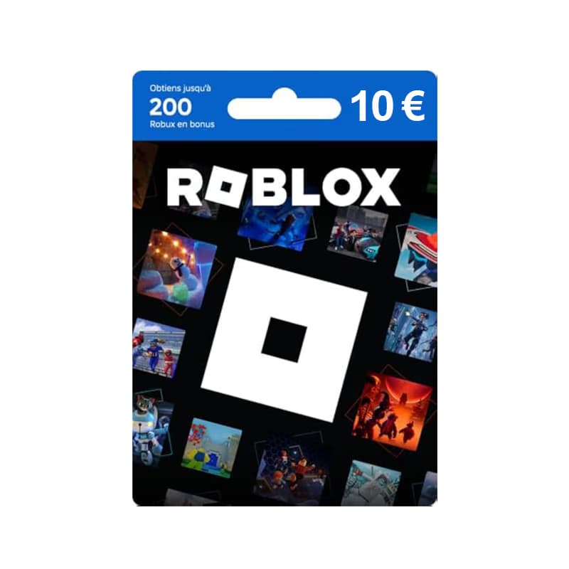 Carte roblox 10 euro
